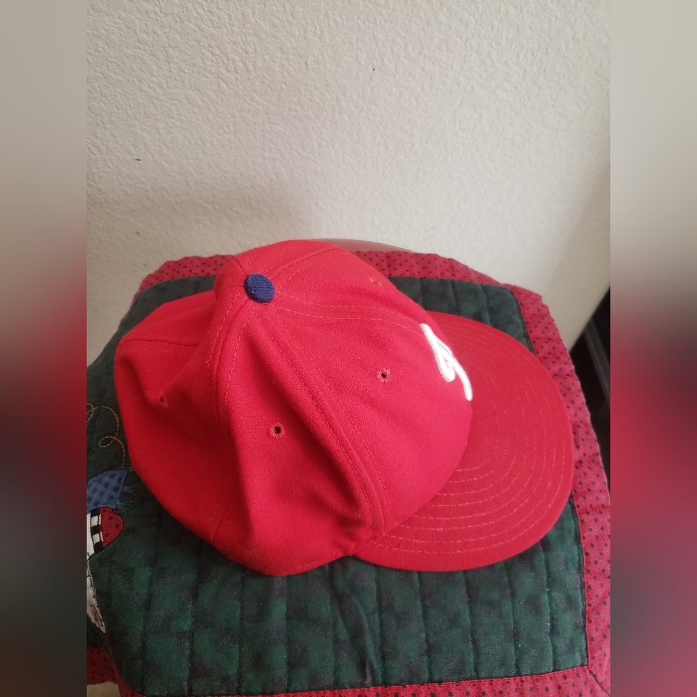 Philadelphia Philly red hat size 7 3/8 - Picture 2 of 4